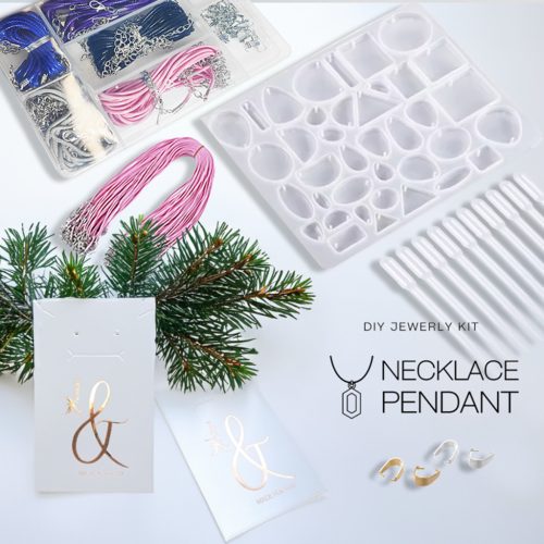 DIY- set na výrobu náhrdelníkov s príveskom - NECKLACE PEDANT