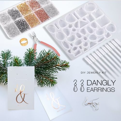 DIY- Sada na výrobu visiacich náušníc - DANGLY  EARRINGS