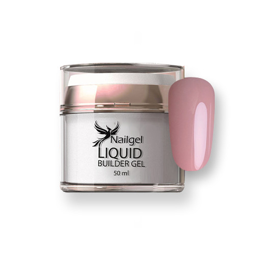 Liquid builder gel - NUDE 02 - 8 ml