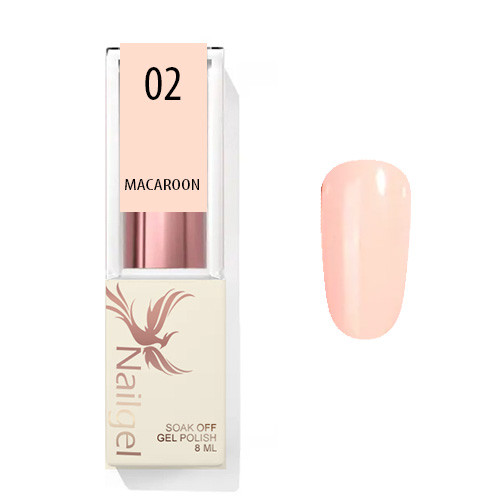 Macaroon 02  - gélový lak  8 Ml