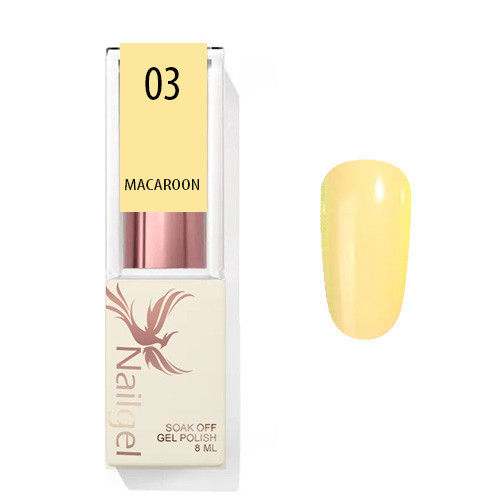 Macaroon 03  - gélový lak  8 Ml