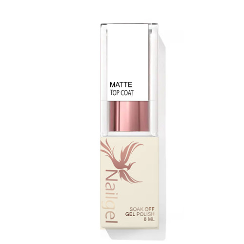 Lesklý gél s matným efektom Matte Top Coat Gél lak 8ml